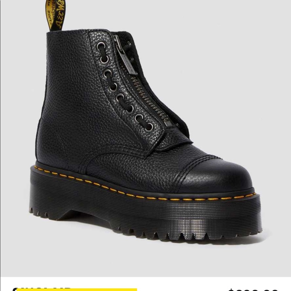 Dr. marten Sinclair 8 eye boots black size 6